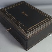 Old travel box for sewing and other Napoleon III
