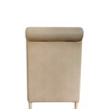 Fauteuil lounge à dossier roulé, années 2000
