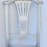 Paire de chaises cannées 1900 style Louis XVI
