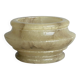 vide poche en onyx naturel tourné