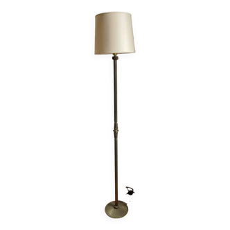 Old bronze floor lamp