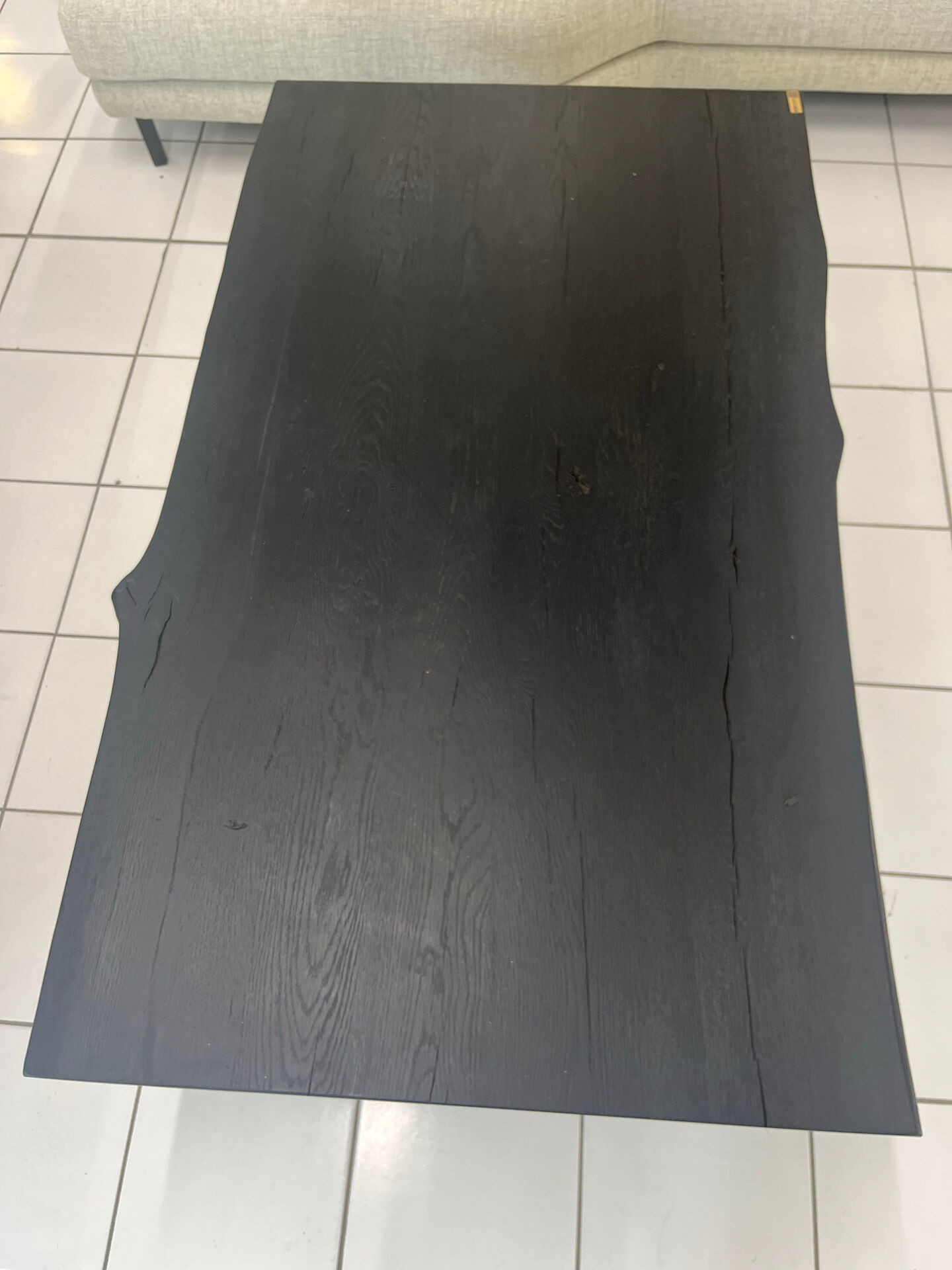 Table basse en chêne des marais