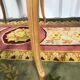 Louis XV-style tea table in renovated marquetry