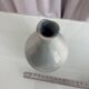 Small vintage vase in glazed ceramic