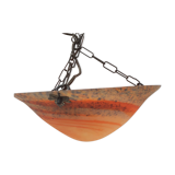 Suspension en pate de verre