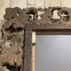 Miroir Italien 19ème en bois et plâtre doré