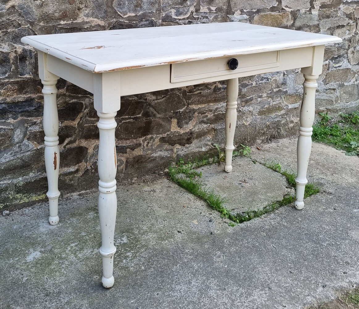 Luterma table and chairs set, shabby chic, 40s