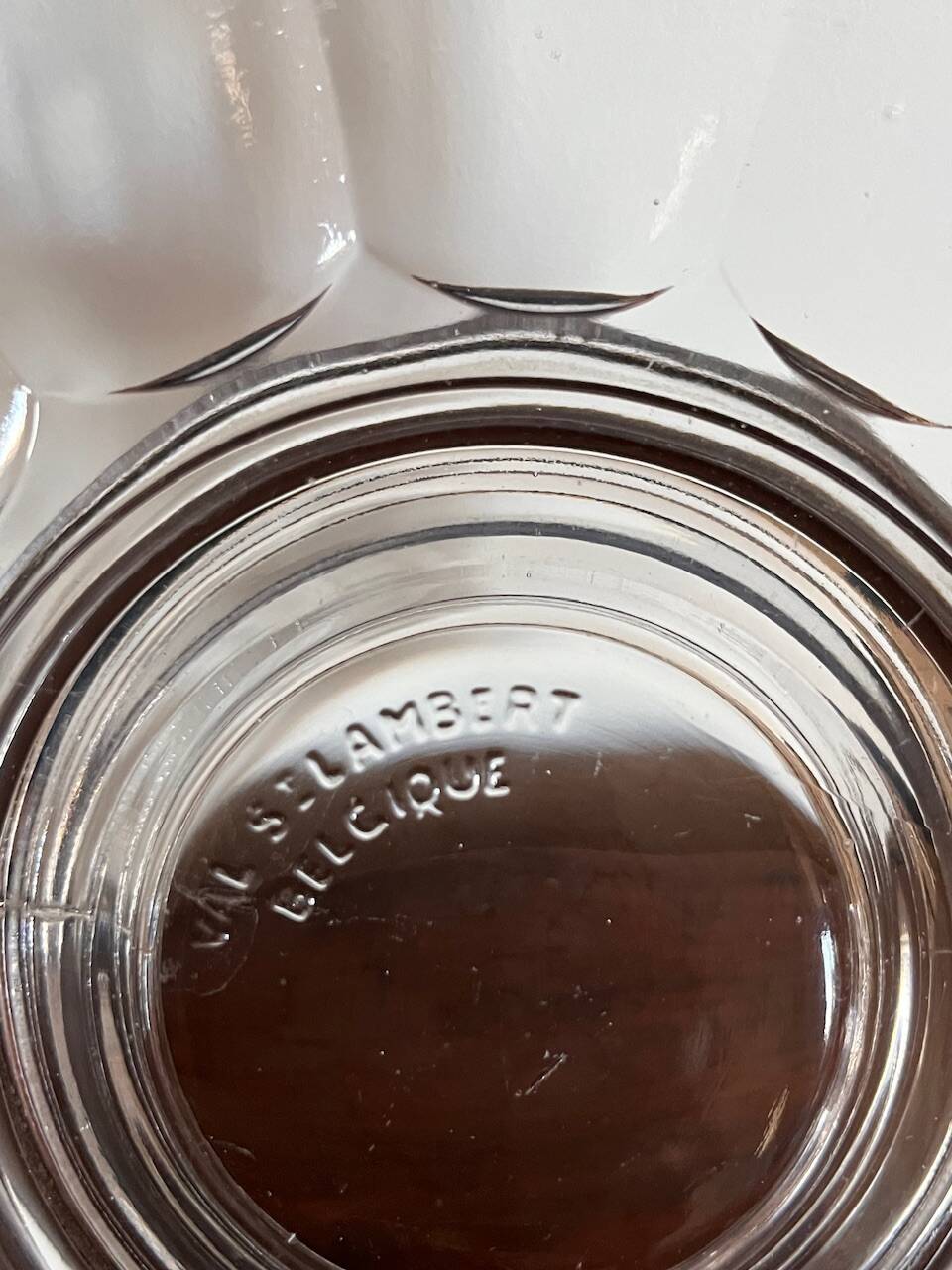 Fruit bowl Val Saint Lambert Belgium