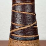 Danish studio pottery candlestick by Tue Poulsen for Tue Keramik, 1960s.