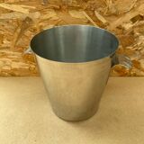 Old Champagne Ice Bucket Rémy LETANG Stainless Steel France Vintage