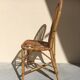 Chaise en rotin d'Audoux-Minnet