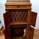 Meuble en bois gramophone