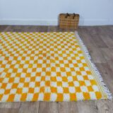 Tapis berbère en laine fait main 246 X 146 CM