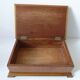 Coffret en bois marqueté à décor de soleils