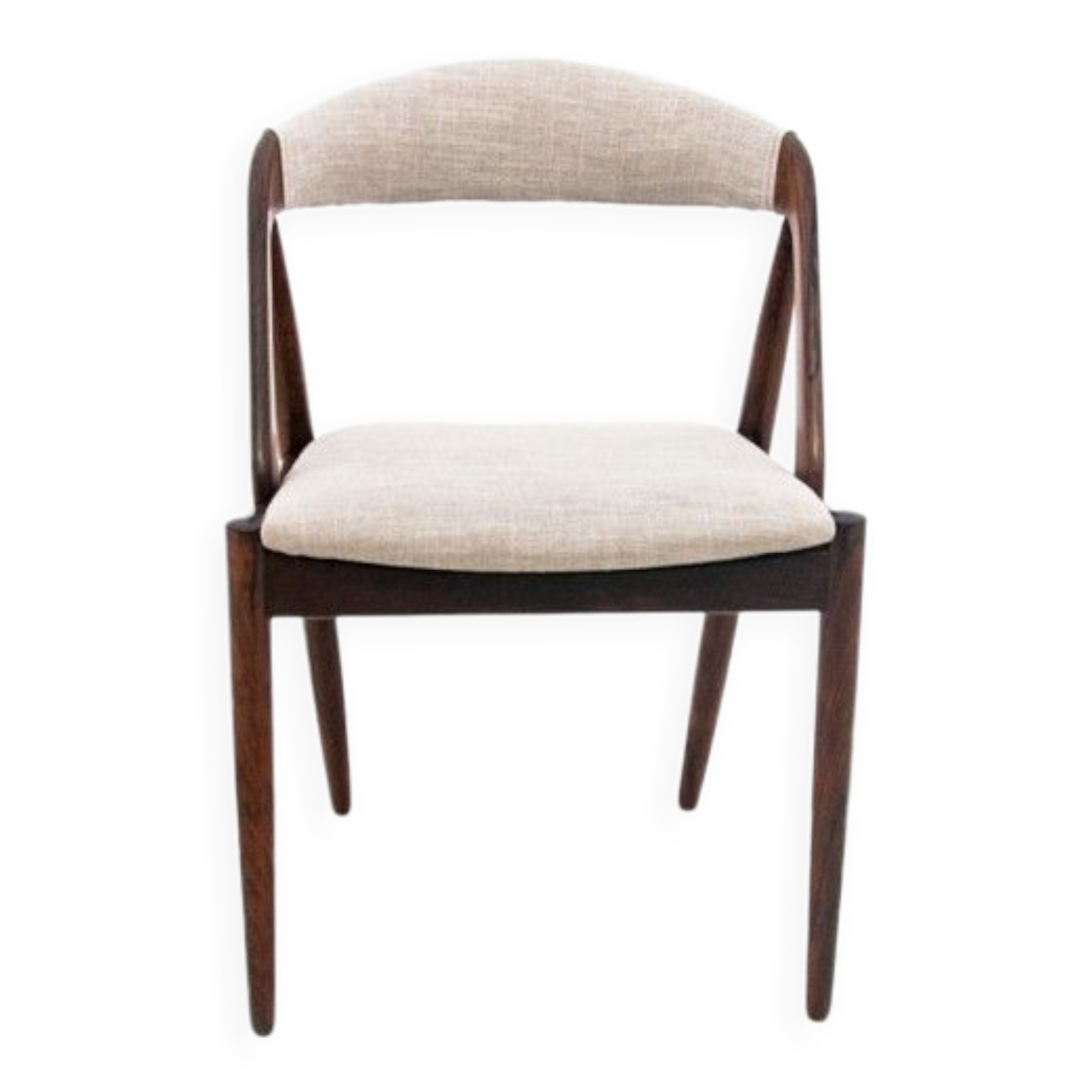 A set of chairs by Kai Kristiansen from the 1960s, Denmark, model 31.