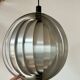 Moon modular suspension in brushed steel / 70s