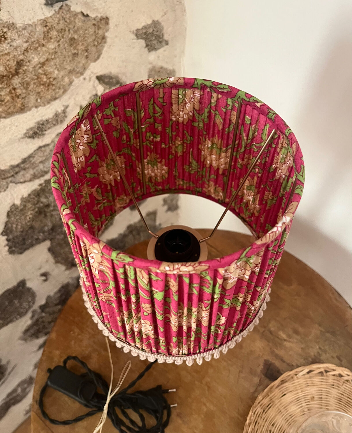 Renovated antique lamp