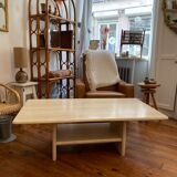 Travertine table