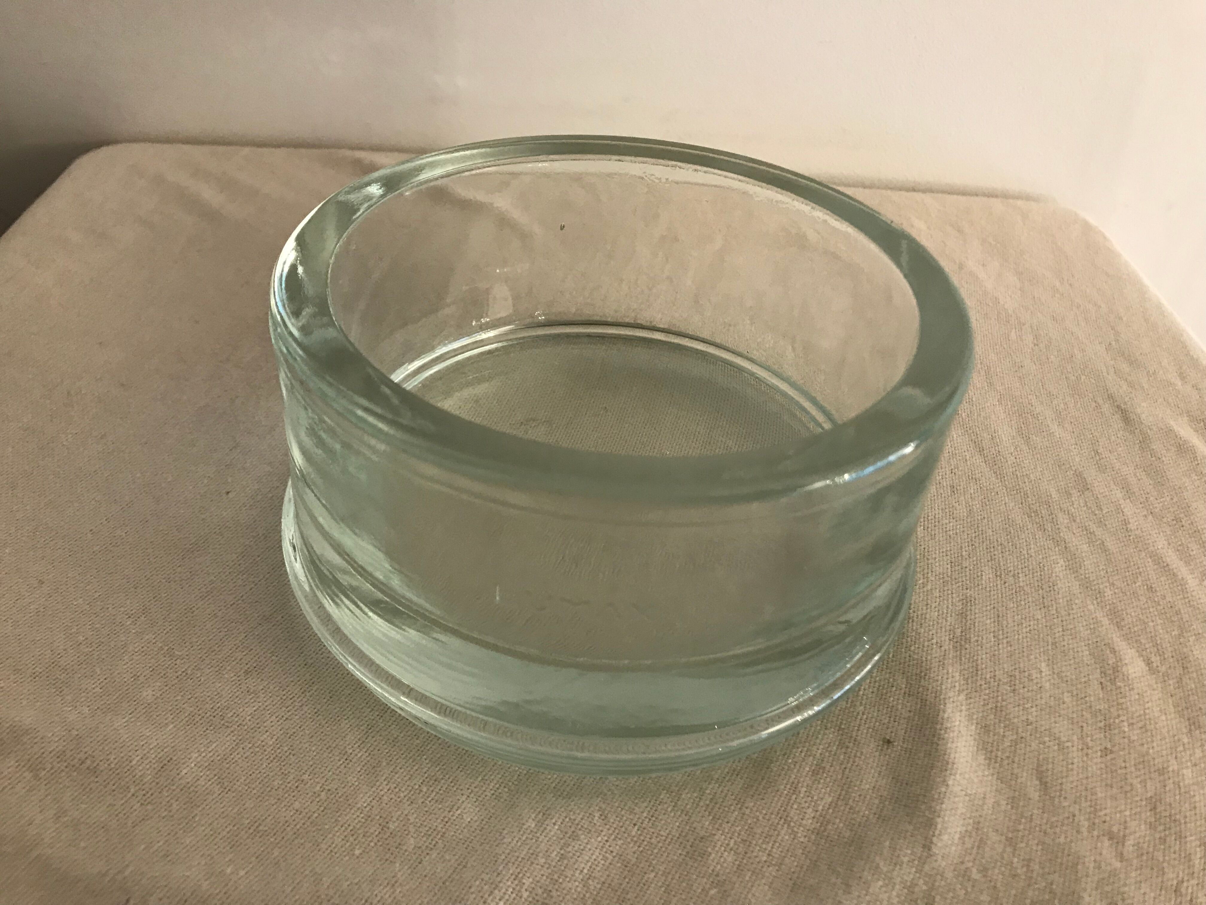 Lot of two glass-paved ashtrays Lumax 1950