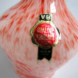 Vintage vase carafe opaline de florence vb murano italy