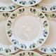 Set of 9 flat plates Paulette H.B.C Choisy le Roi