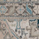 Distressed turkish rug runner 72 x 144 cm