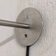 Stainless steel spotlight, 60s-70s