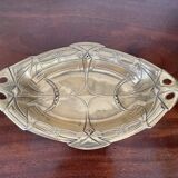 Art deco brass basket