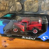 Fire truck Ford Solido 8026 vintage box 1/50