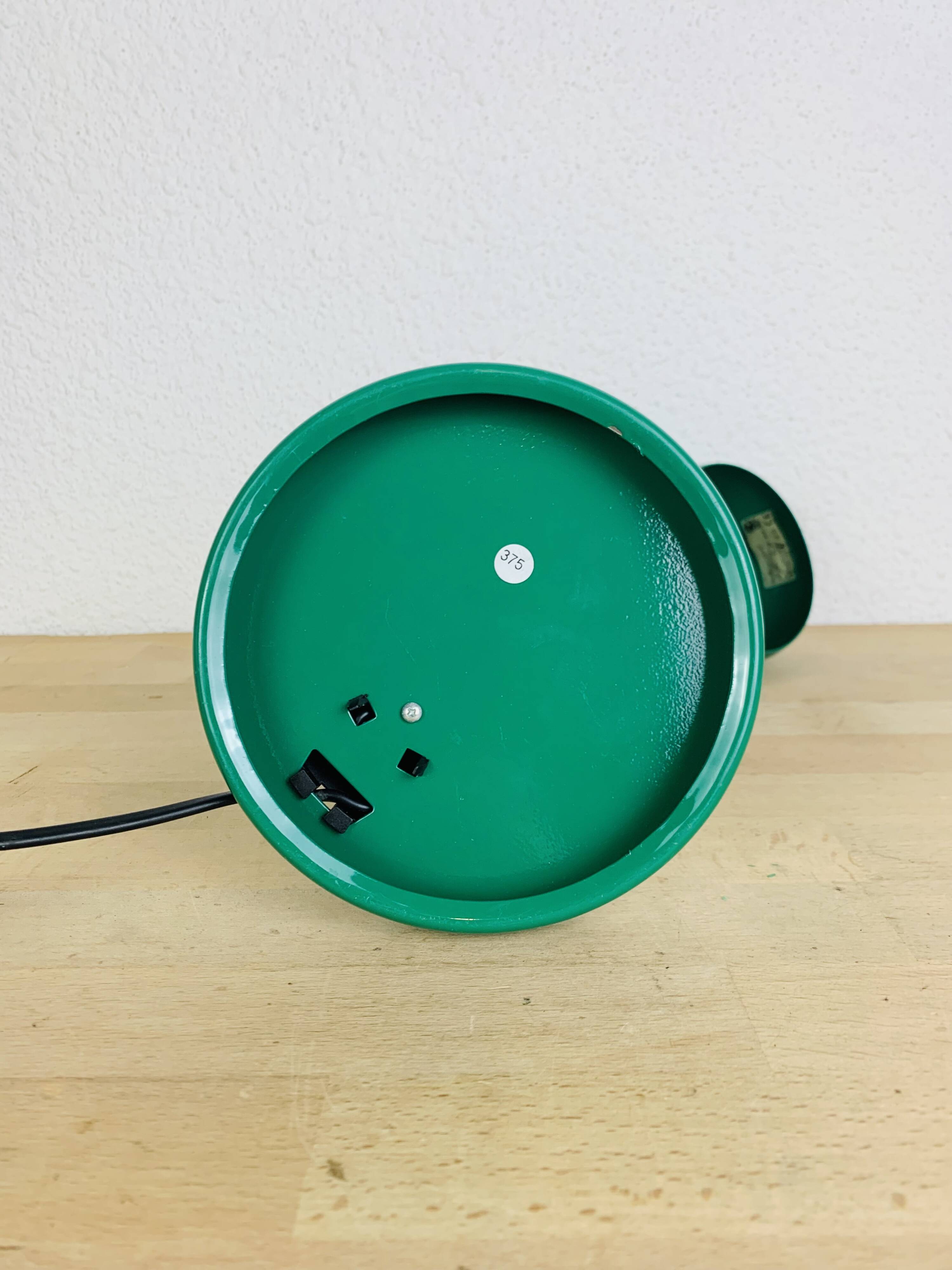 Lampe de bureau vintage métal vert