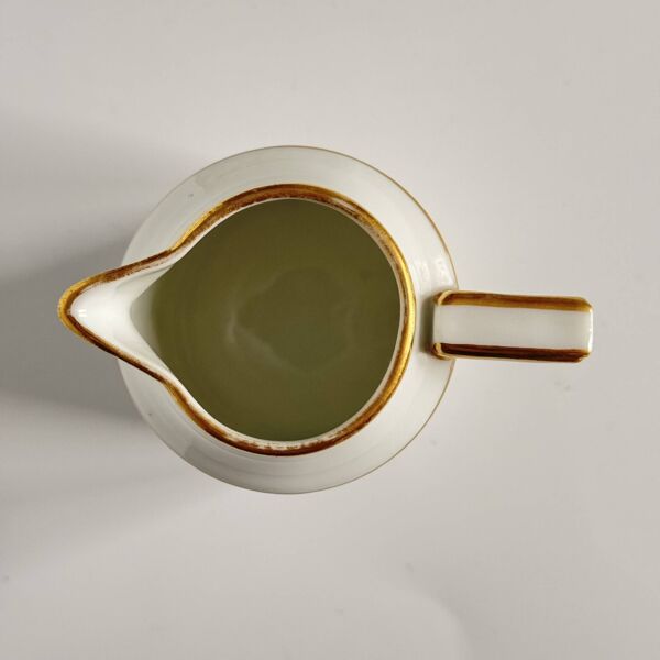 Pot à lait en porcelaine de Vienne peint à la main, XIXe siècle