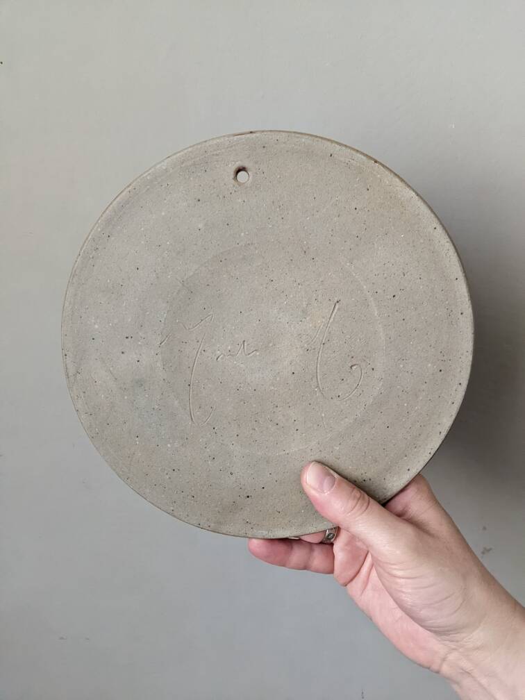 Ceramic flower stand wall decoration slow decoration handmade vase