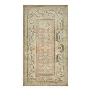 Turkish Vintage Anatolian Rug 124 cm x 214 cm