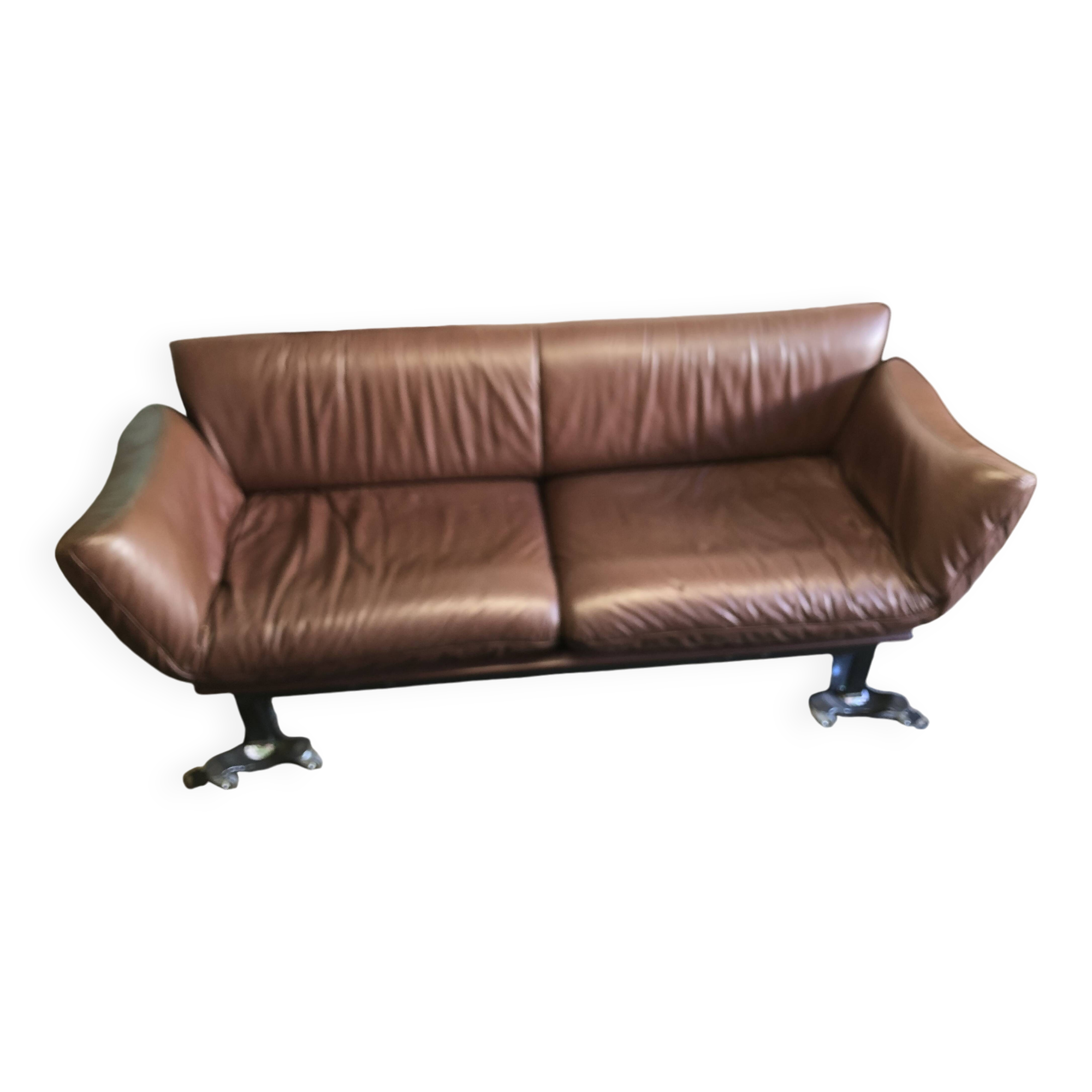 70s leather sofa ds 140 de sede