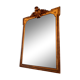 Large mirror XIX th in wood and gilded stucco Louis XVI style