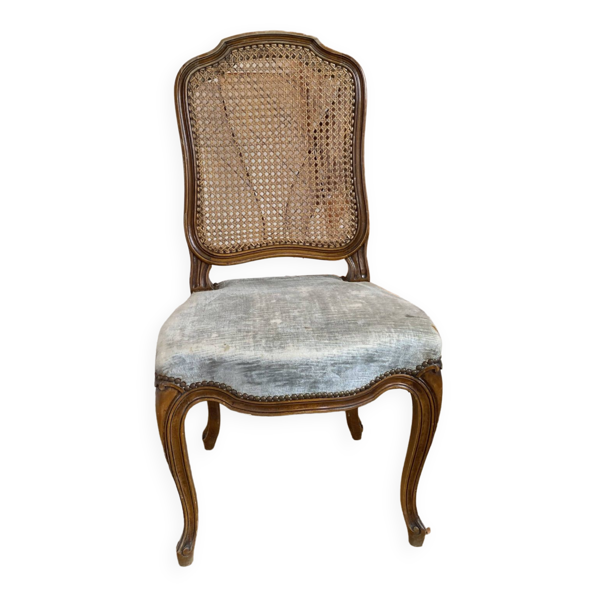 Canned chair Louis 15 style