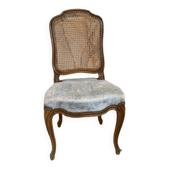 Chaise cannée style Louis 15