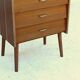 Chiffonnier vintage des années 1960 avec pieds inclinés