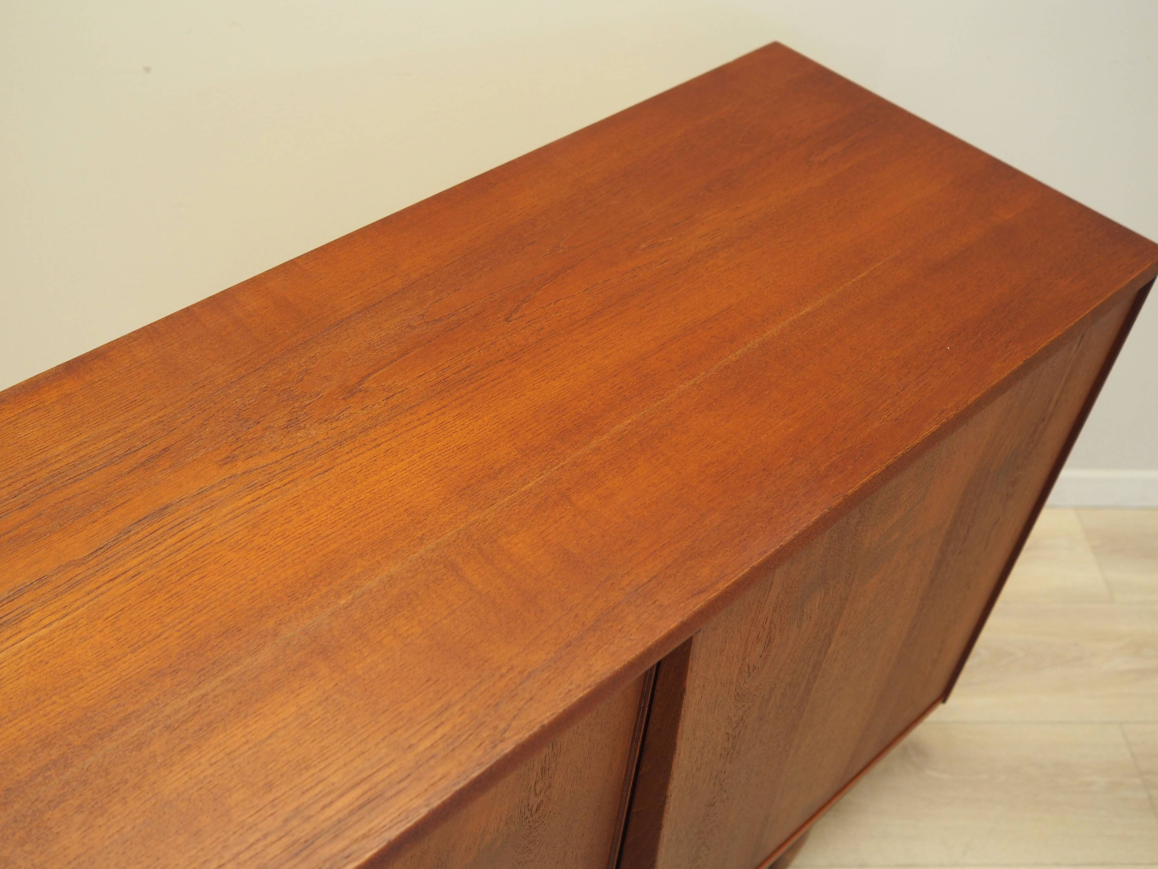 Teak sideboard, Danish design, 1970s, production: Denmark