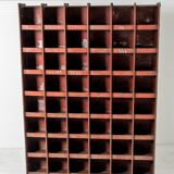 1920s industrial pigeon hole storage