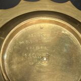 Metal lidded pot made in India
