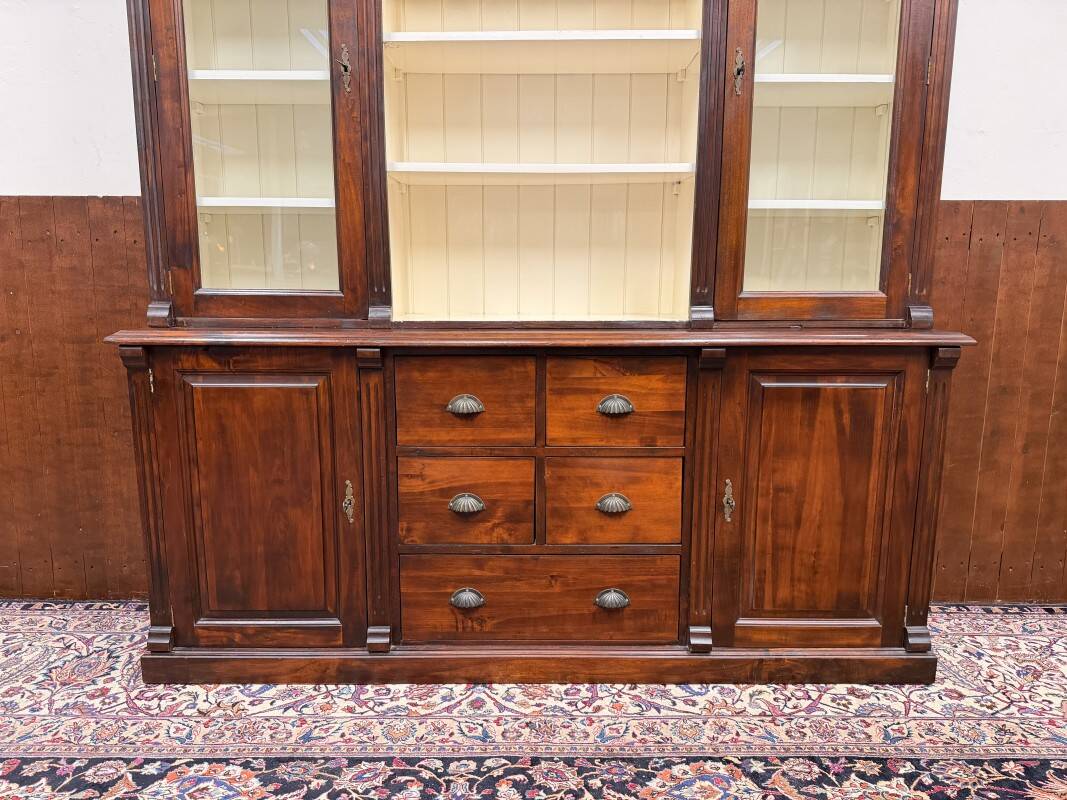 Classic English Apothecary Cabinet Bookcase