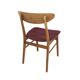 Set of 4 Farstrup "Monaco" teak and beech chairs, Denmark, 1960s