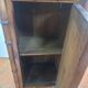 Bamboo wooden bedside table