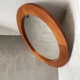 Oval cherry mirror