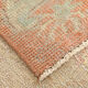 Tapis vintage oriental rouge pêche 6x9, 184x286cm