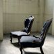 19th century Louis Philippe low chairs