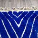 Moroccan rug in natural wool 2.5x1.5 m