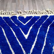 Moroccan rug in natural wool 2.5x1.5 m