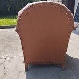 Art Deco armchair in skai